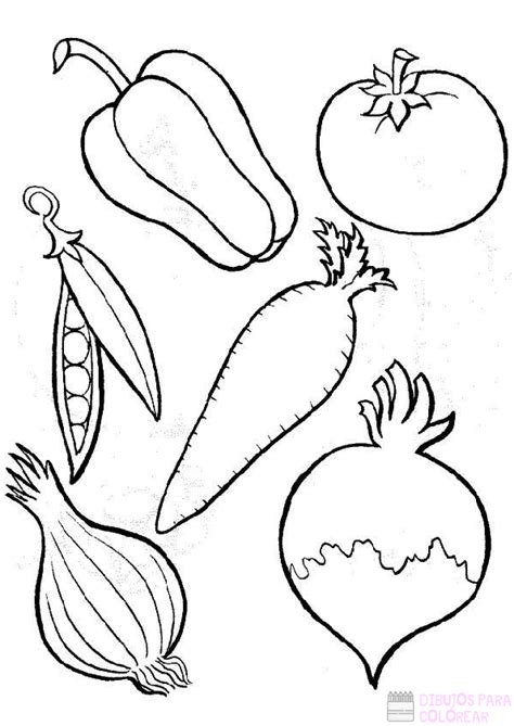 ᐈ Dibujos De Verduras【top 30】un Delicioso Boceto Dibujos Para Colorear