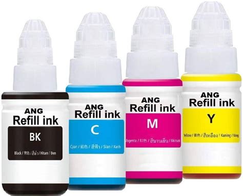 Ang Refill Ink For Use In Canon Pixma G4010 All In One Wireless Ink
