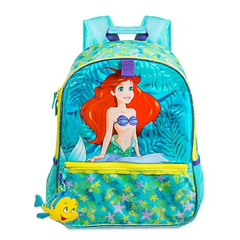 Disney Store Princess Ariel The Little Mermaid Backpack Book Bag 2017
