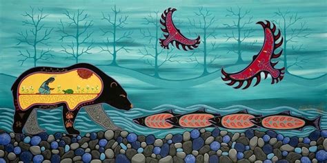 Loretta Gould Love Our Medicine Mikmaq Artist Nova Scotia Canada Native Style Native Art