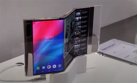 Samsung Shows Off Foldable Phone With An Extra Fold