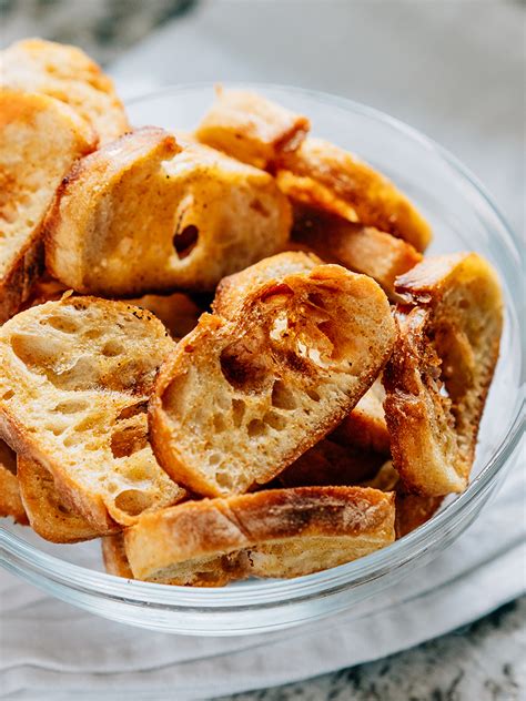 Toasted Baguette Slices Crostini The Recipe Life