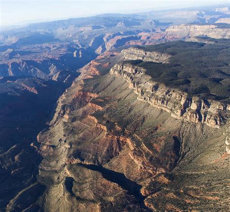 Aerial View Of Colorado Grand Canyon Arizona Usa Stock Image Image
