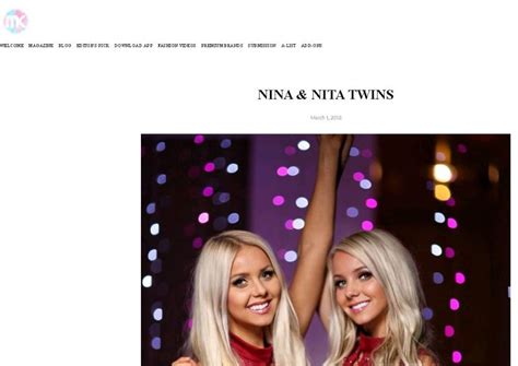 Interviews And Articles Nina And Nita