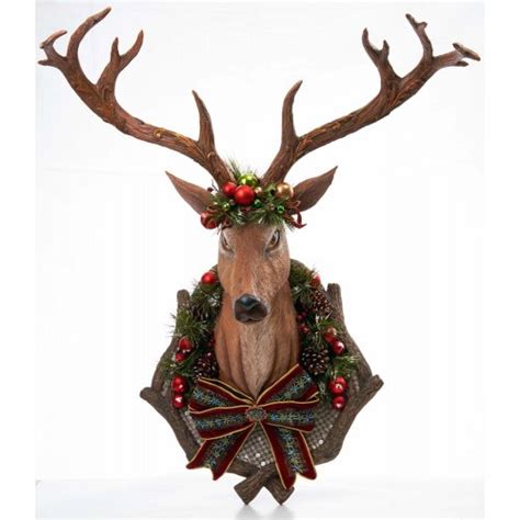 Christmas Shop Online Woodland Reindeer Wall Piece