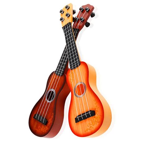 Plastic Ukulele Hawaiian Instrument String Guitar Beginner Ts Guitar