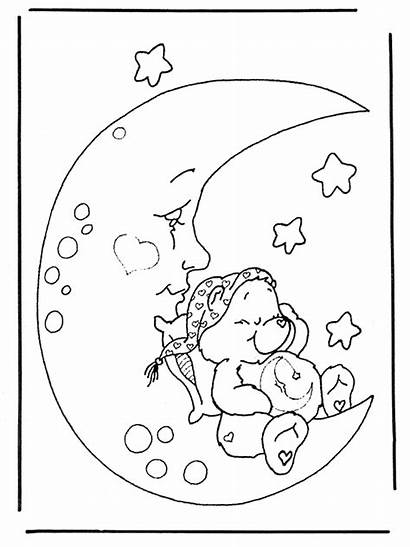Coloring Care Bears Pages Printable Bear Coloring4free