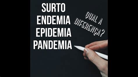 Surto Endemia Epidemia E Pandemia Entenda A Diferença Youtube