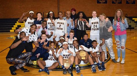 Womens Basketball Team Wins First Regional Championship Wake Tech