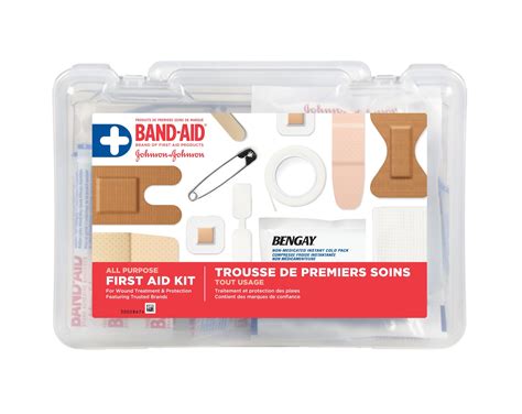 Johnson And Johnson First Aid Kit Band Aid Brand