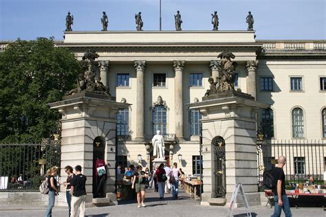 Humboldt Universität Zu Berlin In Germany Us News Best Global