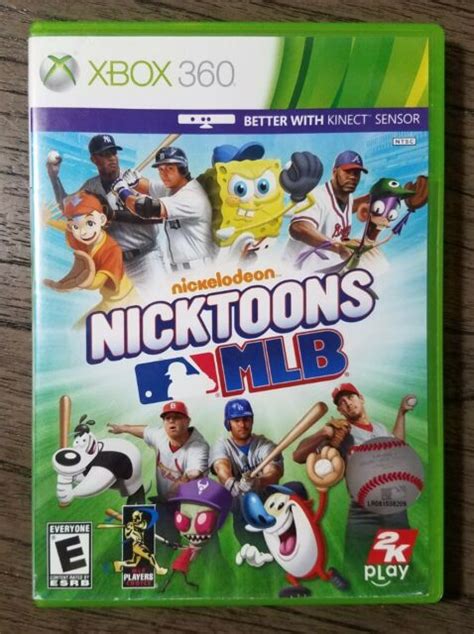 Nicktoons Mlb Microsoft Xbox 360 2011 For Sale Online Ebay