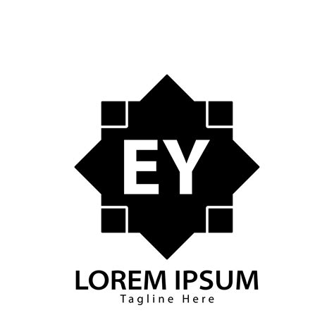 Letter Ey Logo E Y Ey Logo Design Vector Illustration For Creative