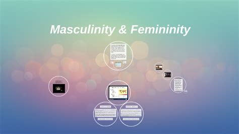 Masculinity And Femininity By Tara Dolan