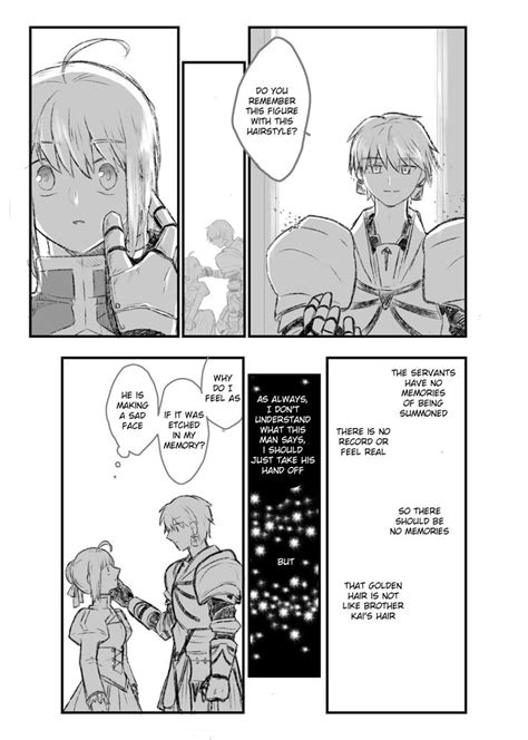 Hello And Bad End Doujinshi Saber Post In 2020 Doujinshi Fate