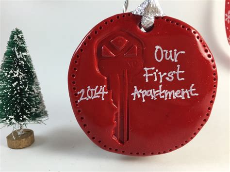 Our Or My First Apartment Or Home Key Ornament