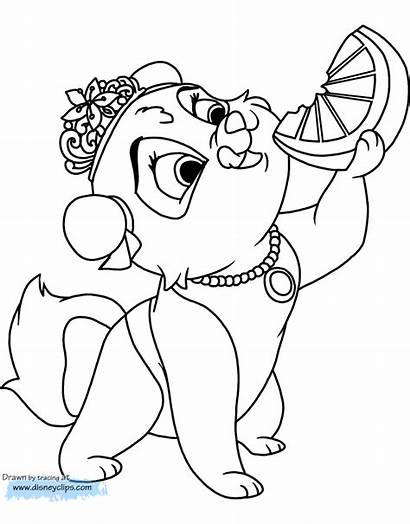 Coloring Pages Pets Palace Blossom Disneyclips Disney