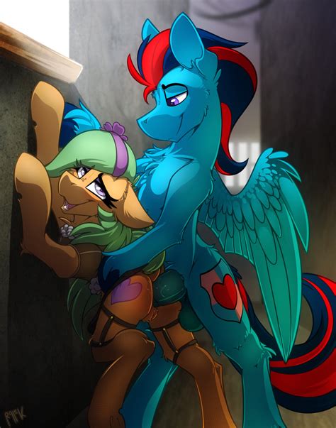 Rule 34 Against Wall Anal Anal Sex Balls Cutie Mark Duo Equine