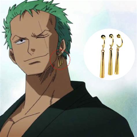 Jewelry Inspired By One Piece Roronoa Zoro Anime Cosplay Accessories