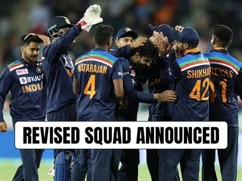 India T20 World Cup Updated Squad 2021 India Announce Final Squad For