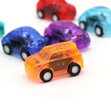 4pcs Mini Pull Back Cars Toy 5cm Cute Plastic Car Models For Child