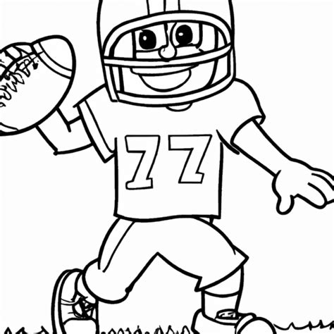 Kel Kids Football Coloring Activity