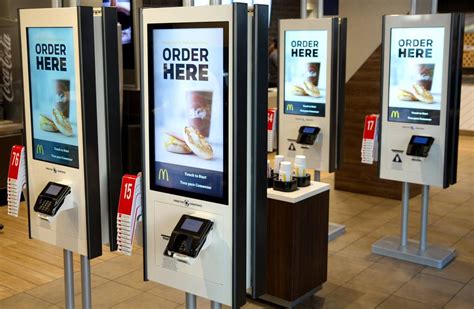 Mcdonalds Self Service Ordering Kiosk By Zivelo Interactive Kiosk