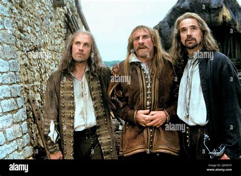 John Malkovich Gerard Depardieu And Jeremy Irons Film The Man In The