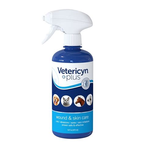 Vetericyn Plus Wound And Skin Care 16oz Heritage Animal Health