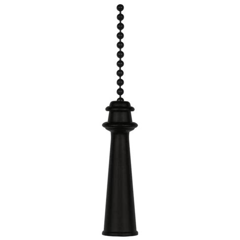 When shopping for the best ceiling fan chain, it's important to look at the quality of the product. Westinghouse Matte Black Finish, Trophy Pull Chain