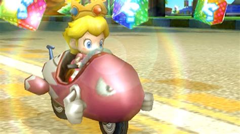 Mario Kart Wii Flower Cup 150cc Baby Peach Gameplay YouTube