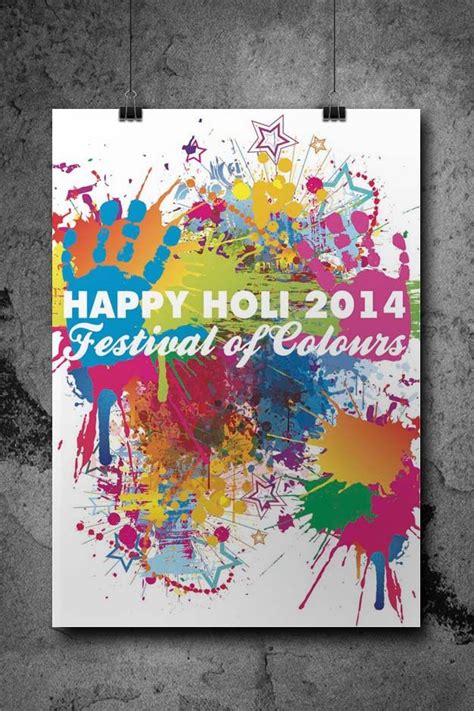 Holi Poster 2014 Full Poster Of The Second Version Of The Holi Poster