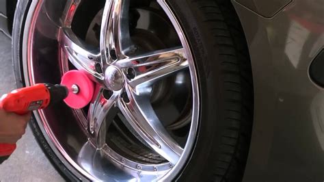 Chrome rims are difficult and expensive to repair. How to clean and polish chrome Wheels 2014 - YouTube
