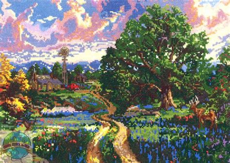 With over 3000 designs in almost any category. Search Results: Thomas Kinkade | Counted cross stitch kits ...