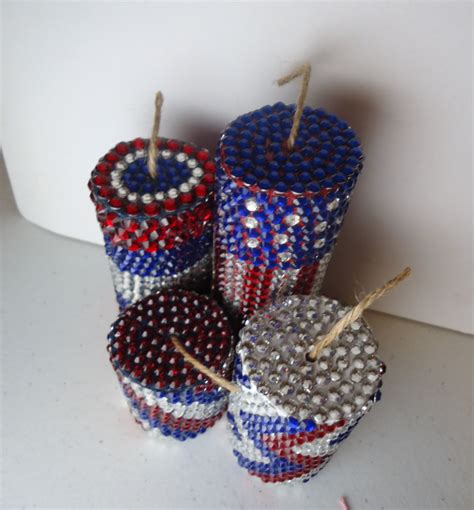 4th Of July Crafts How To Make Jeweled Firecracker Decorations Holidappy