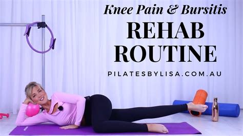 Bursitis And Knee Pain Exercises At Home Rehabilitation Routine Youtube
