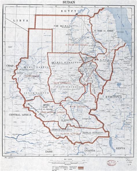 Detailed Political And Administrative Map Of Sudan Wi Vrogue Co