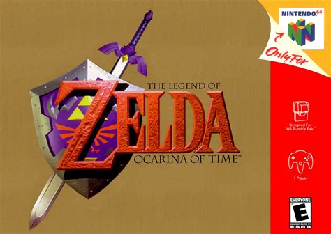 Legend Of Zelda Ocarina Of Time Gold Collectors Edition Nintendo 64 Game