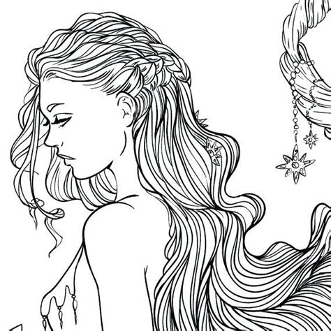 Coloring Pages Hair At GetColorings Free Printable Colorings