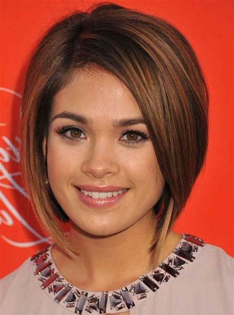 25 gorgeous and flattering short hairstyles for round faces hottest haircuts