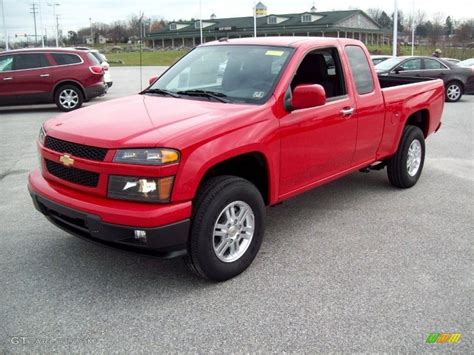 Victory Red 2012 Chevrolet Colorado Lt Extended Cab 4x4 Exterior Photo