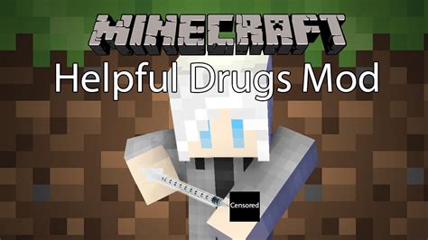 Minecraft Mod รีวิว Mod ยามีประโยชน์ Helpful Drugs Mod 1144