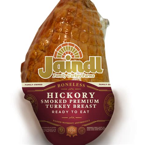 Hickory Smoked Boneless Turkey Breast Jaindl Farms