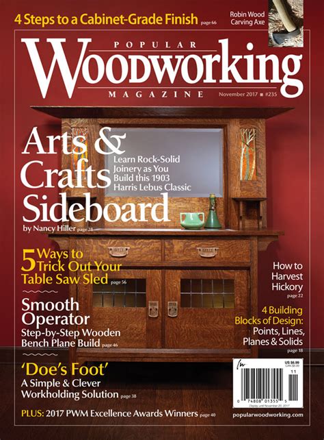 Popular Woodworking Magazine Nov 2017 Now Available Popular