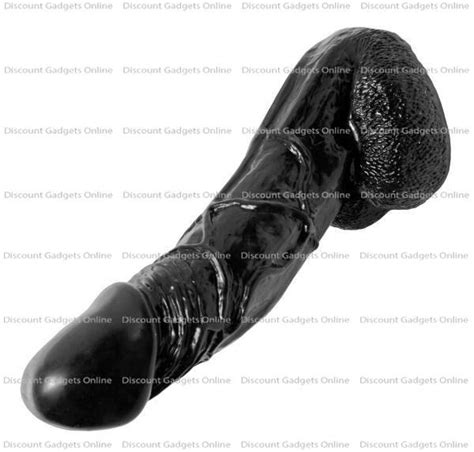 Ultra Veiny Black Mega Cock With Suction Cup Base Huge