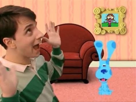Blues Clues Custom Scene Blue Wants To Play A Game By Alexanderbex On