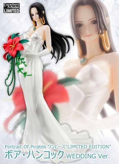 One Piece Boa Hancock Wedding Dress Pop 18 Scale Figure Portrait