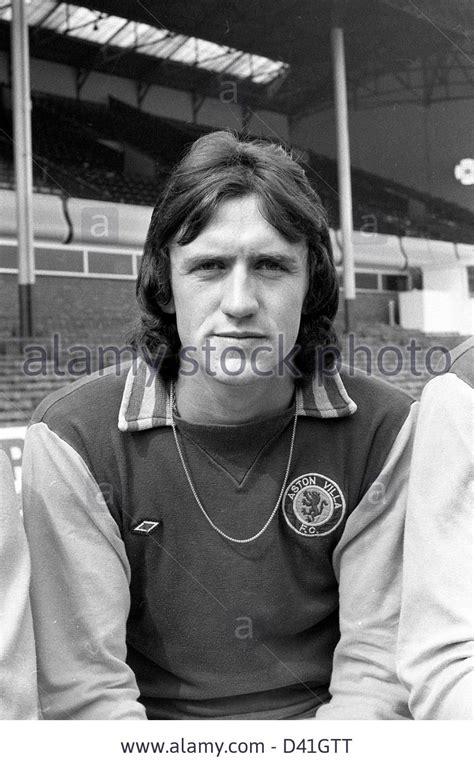 Stock Photo John Gidman Aston Villa Football Club Footballer 1976