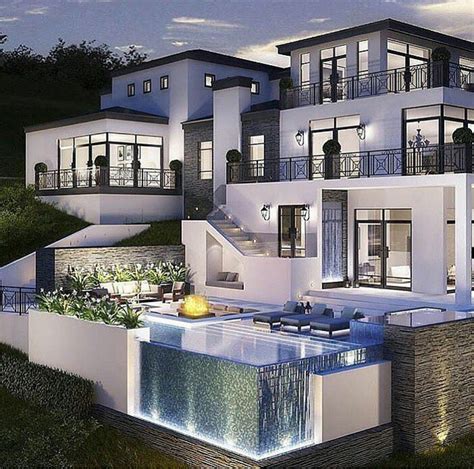 Amazing Los Angeles Hollywood Hills Mansion With Infinity