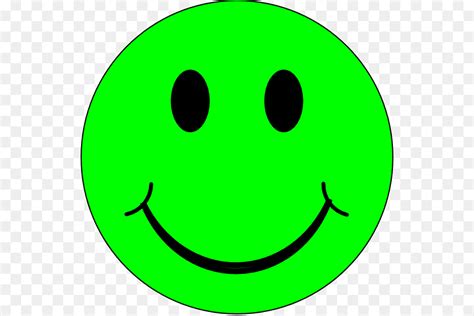 Smiley Emoticon Happiness Clip Art Green Smiley Face Png Download 594597 Free Transparent